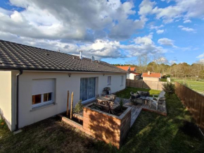 Maison sur le bassin